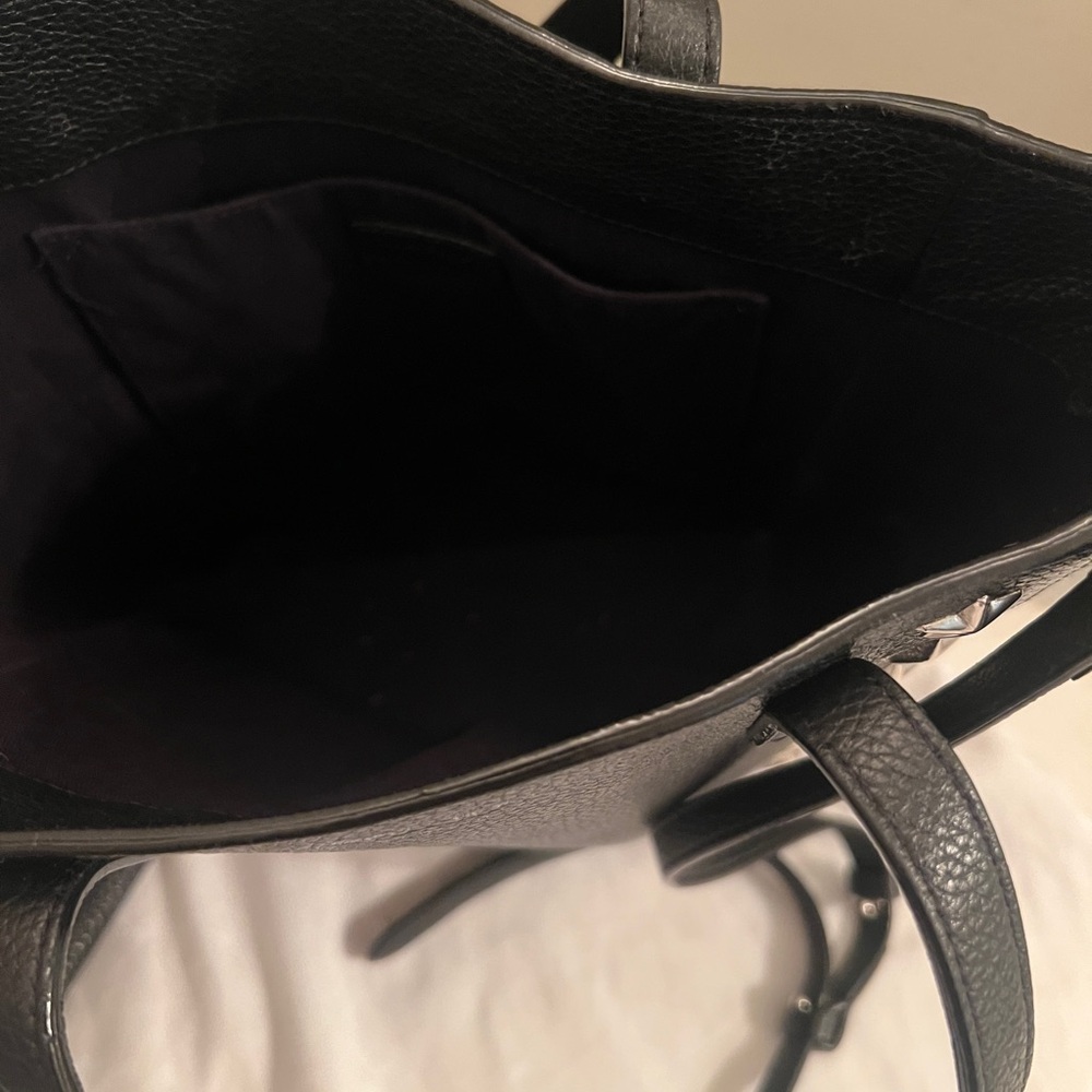 Jimmy Choo Black Tote with Silver Star Accents - Picture 4 of 6